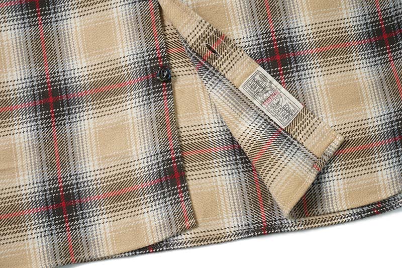 SUGAR CANE 奬 Ĺµ  "FICTION ROMANCE TWILL CHECK WORK SHIRTS"  SC29365