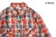SUGAR CANE 奬 Ĺµ  "FICTION ROMANCE TWILL CHECK WORK SHIRTS"  SC29365