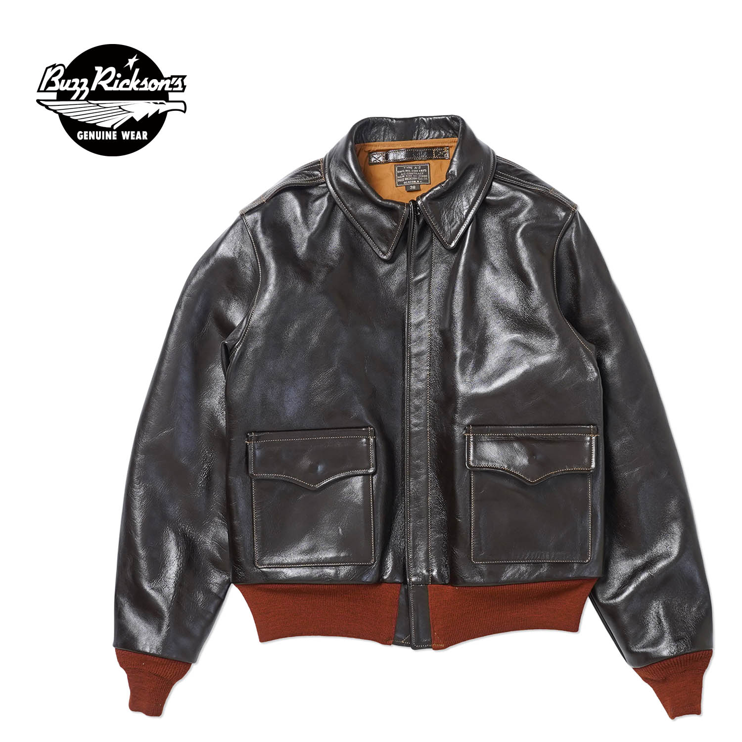 BUZZ RICKSON'S �Х��ꥯ���� ���㥱�å� Type A-2  ��CONTRACT No.W535 ac-21996 BUZZ RICKSON CLO.CO.��  BR80644