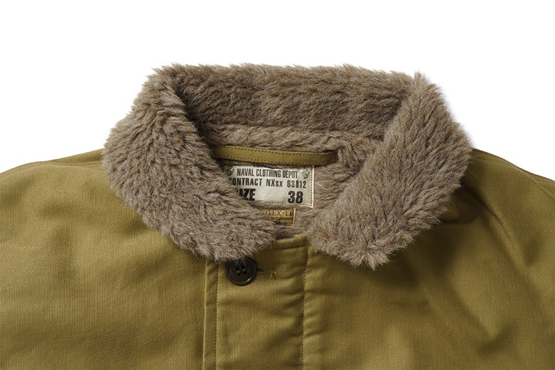 BUZZ RICKSON'S �Х��ꥯ���� N-1 ���㥱�å� Type N-1 Khaki  DEMOTEX-ED STENCIL "MIDWAY" BR15766 