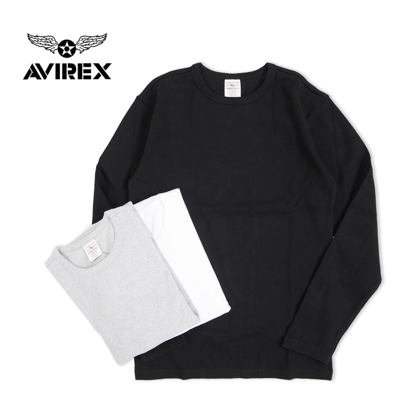 AVIREX å Ĺµ T "AVI LS DAILY TRECO CREW-NECK TEE" AVI6153481