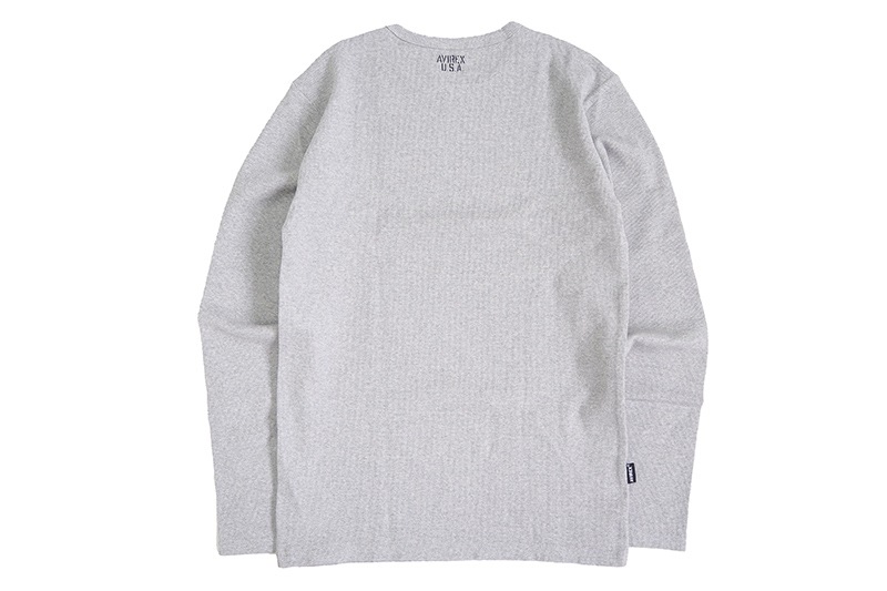 AVIREX å Ĺµ T "AVI LS DAILY TRECO CREW-NECK TEE" AVI6153481