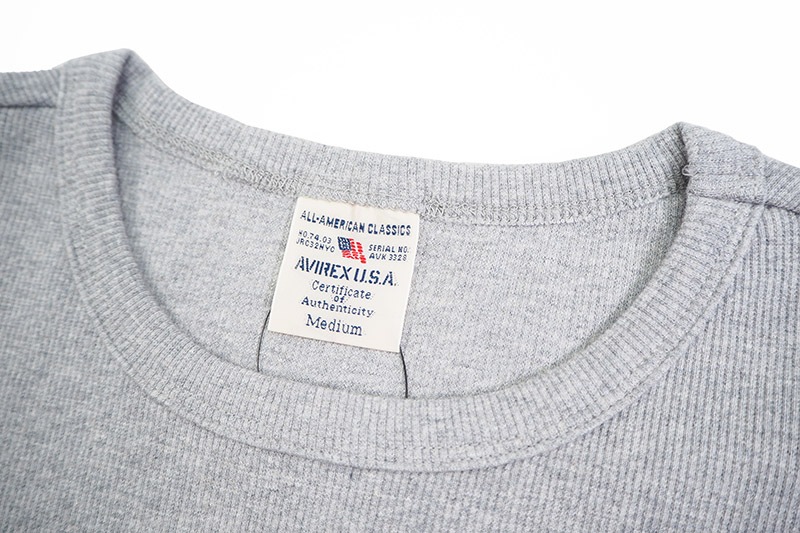 AVIREX å Ĺµ T "AVI LS DAILY TRECO CREW-NECK TEE" AVI6153481