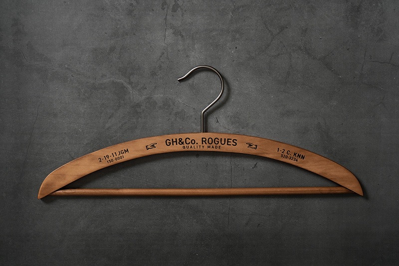 ��������  GLAD HAND ����åɥϥ��  ������������  �ϥ󥬡�  "ADVERTISING WOODEN HANGER"  GLAD-HANGER