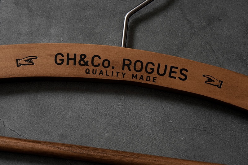 ��������  GLAD HAND ����åɥϥ��  ������������  �ϥ󥬡�  "ADVERTISING WOODEN HANGER"  GLAD-HANGER