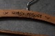��������  GLAD HAND ����åɥϥ��  ������������  �ϥ󥬡�  "ADVERTISING WOODEN HANGER"  GLAD-HANGER