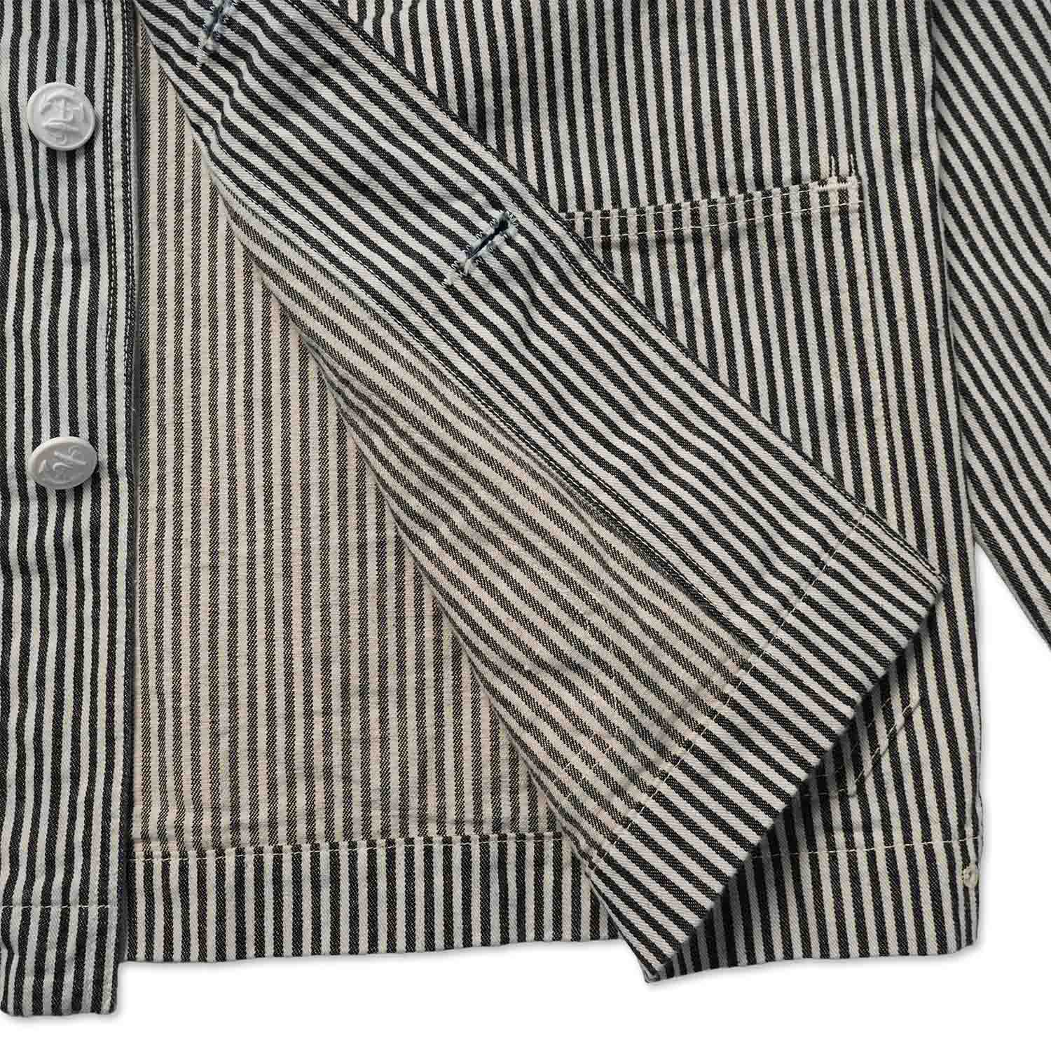 �ڥ�󥦥��å����WAREHOUSE �������ϥ��������㥱�å�  ���С�������  Lot 2220  "U.S.NAVY SHAWL COLLAR COVERALL" HICKORY  2220-HI-OW