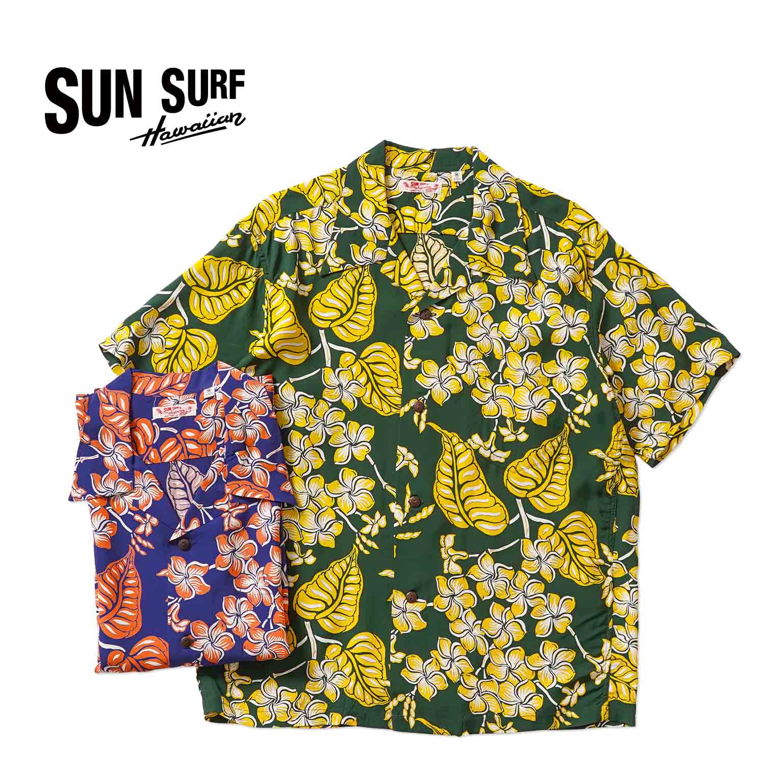 【専用】SUNSURF金魚柄 アロハシャツ 半袖 黄色 Mサイズ SS35659 アメカジブランド,サンサーフ | ろーぐす オンラインショップ |SUN