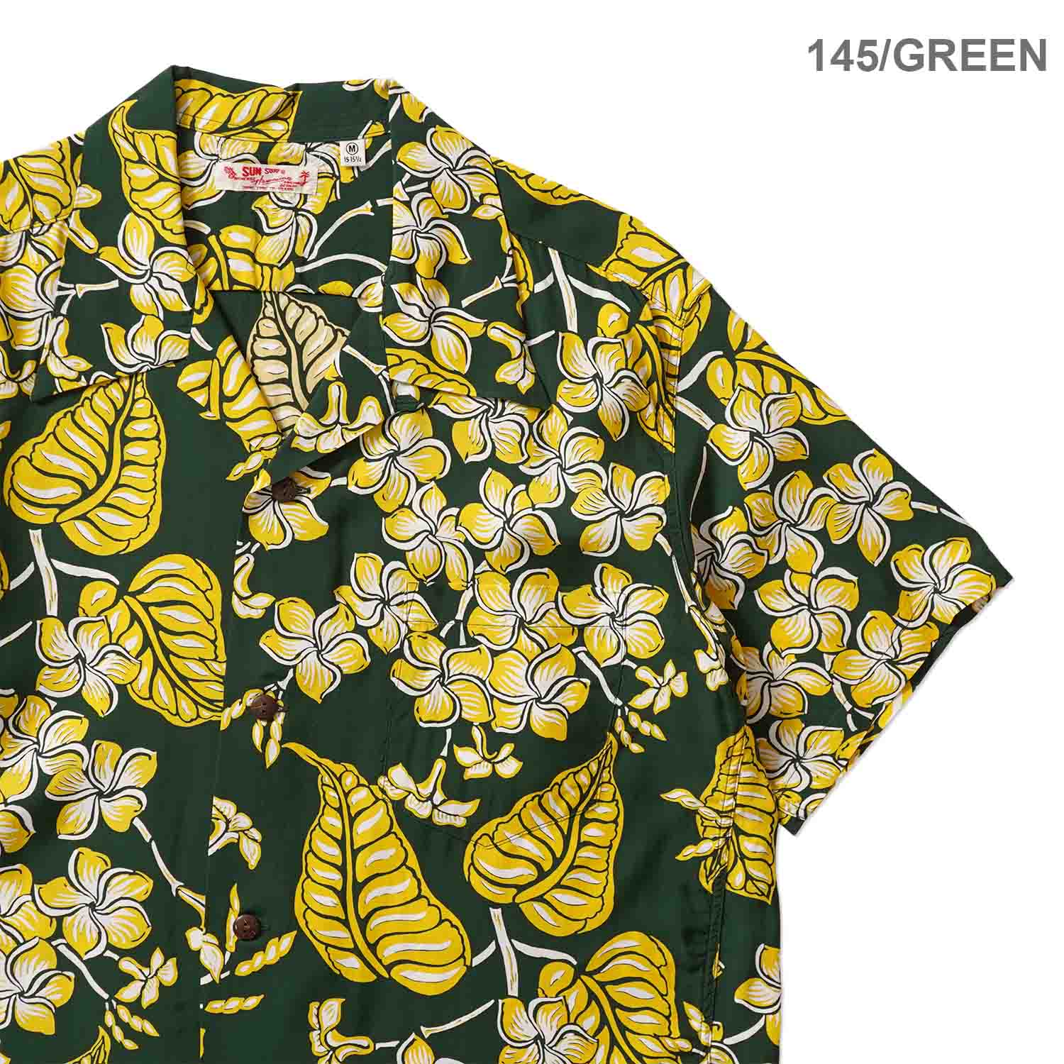 SUN SURF ���󥵡��� Ⱦµ �����ϥ���� RAYON HAWAIIAN SHIRT ��PLUMERIA BLOSSOMS�� SS39621