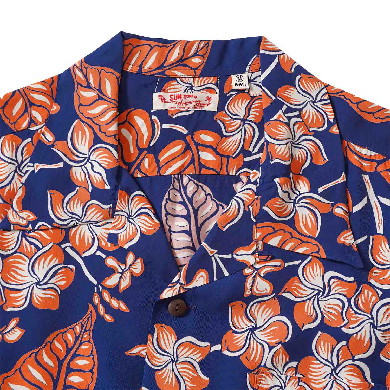 SUN SURF ���󥵡��� Ⱦµ �����ϥ���� RAYON HAWAIIAN SHIRT ��PLUMERIA BLOSSOMS�� SS39621