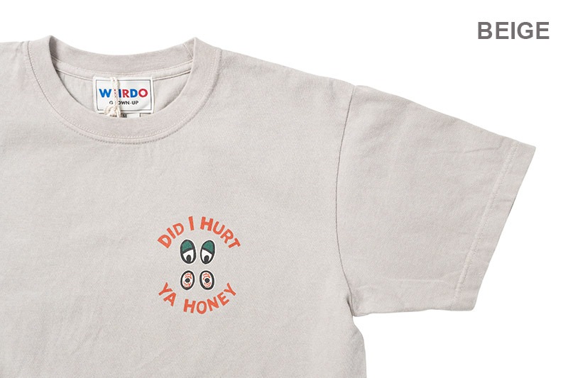 WEIRDO ���������� Ⱦµ T����� "RATS ASS - S/S T-SHIRTS" WRD5201