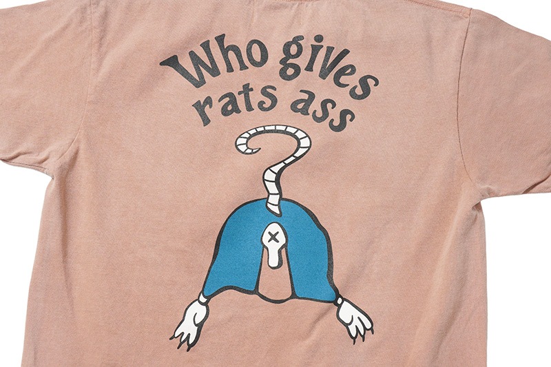 WEIRDO ���������� Ⱦµ T����� "RATS ASS - S/S T-SHIRTS" WRD5201
