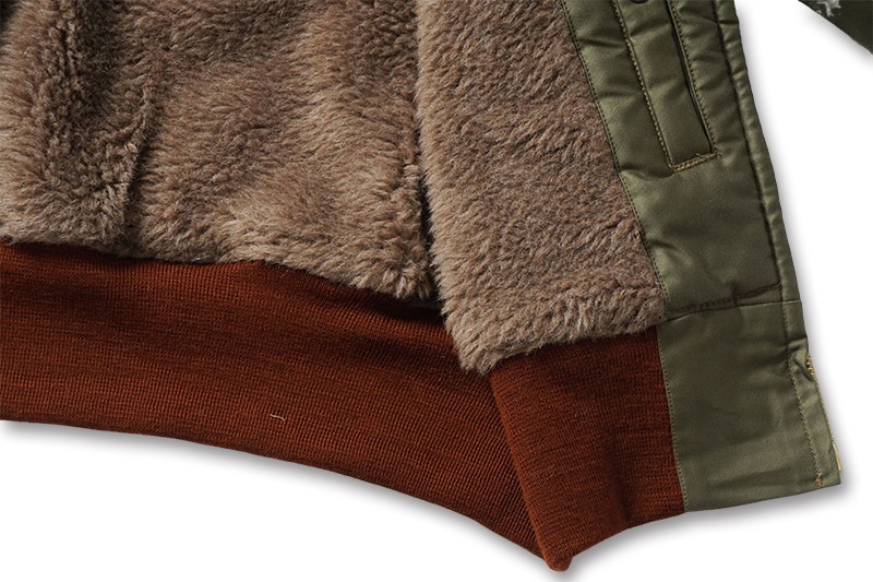 BUZZ RICKSON'S �Х��ꥯ���� ���㥱�å� B-10 "RED RIB" 23rd FIGHTER SQ. BR15746