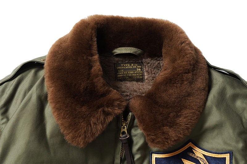 BUZZ RICKSON'S �Х��ꥯ���� ���㥱�å� B-10 "RED RIB" 23rd FIGHTER SQ. BR15746