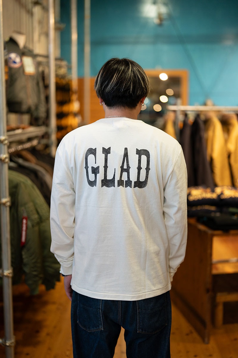 GLAD HAND ����åɥϥ�� Ĺµ T����� "RED GENT - L/S T-SHIRTS"  BYGH5307