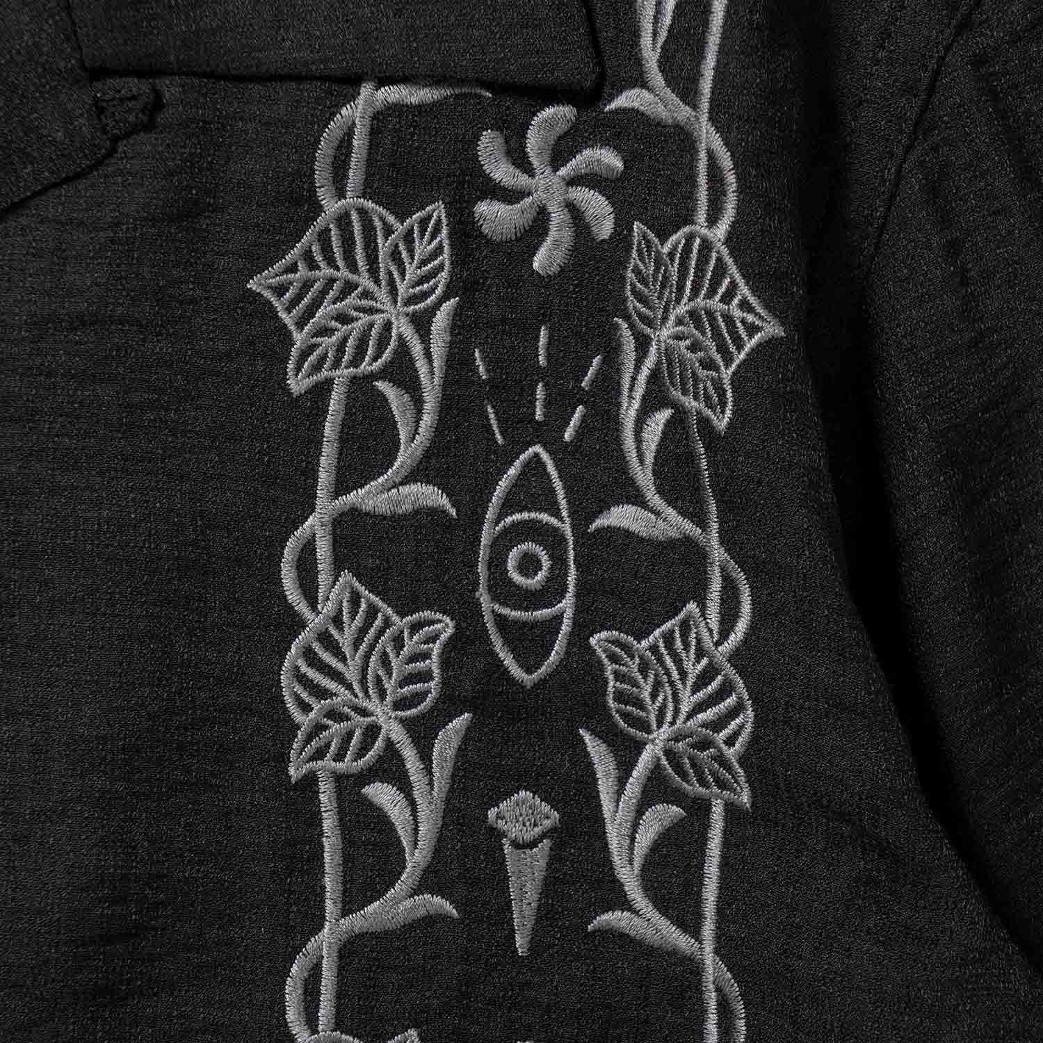 GANGSTERVILLE ����󥰥������ӥ� Ĺµ�����  ��memento mori - L/S GUAYABERA SHIRTS��  GSV6111