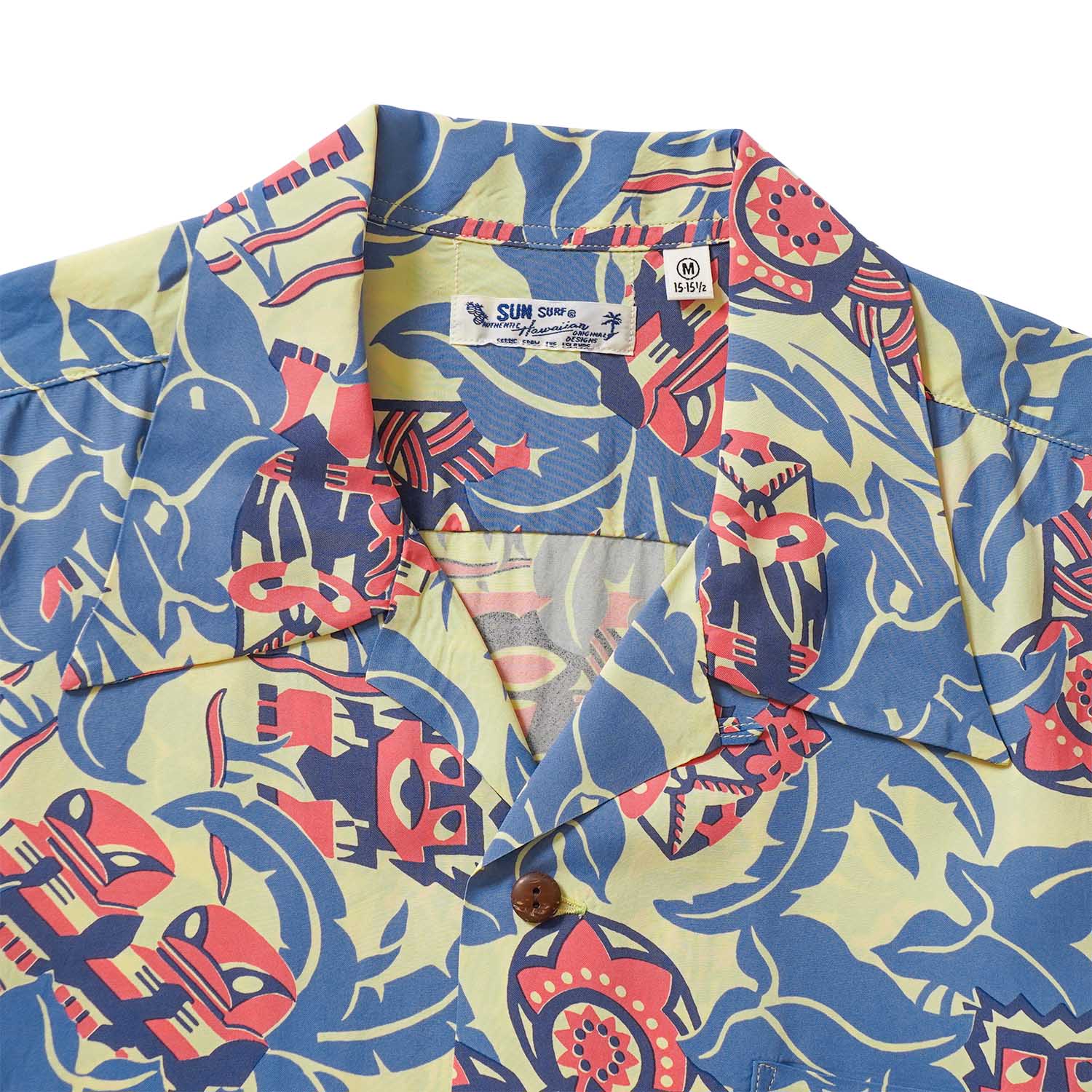 SUN SURF ���󥵡��� Ⱦµ �����ϥ���� RAYON HAWAIIAN SHIRT ��FUN ISLAND�� SS39628
