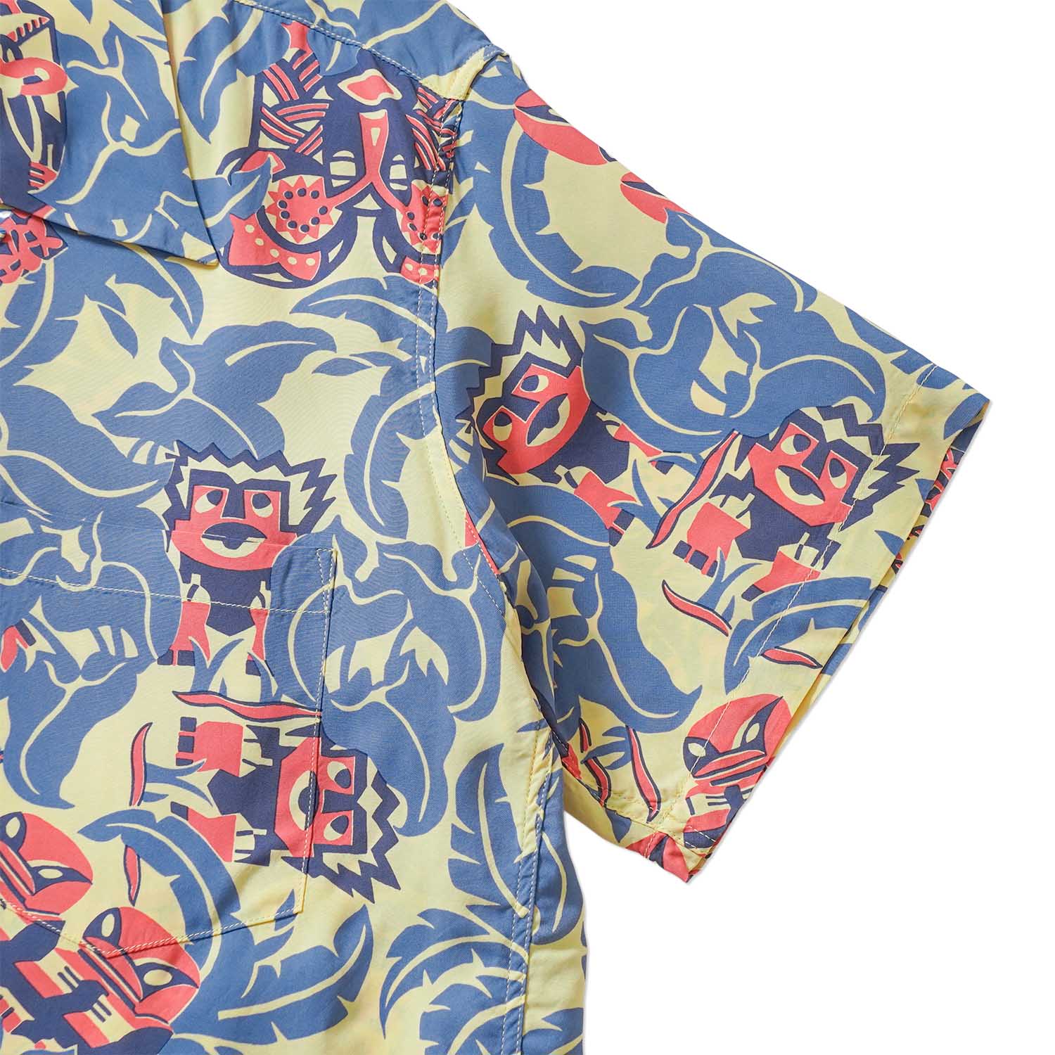 SUN SURF ���󥵡��� Ⱦµ �����ϥ���� RAYON HAWAIIAN SHIRT ��FUN ISLAND�� SS39628
