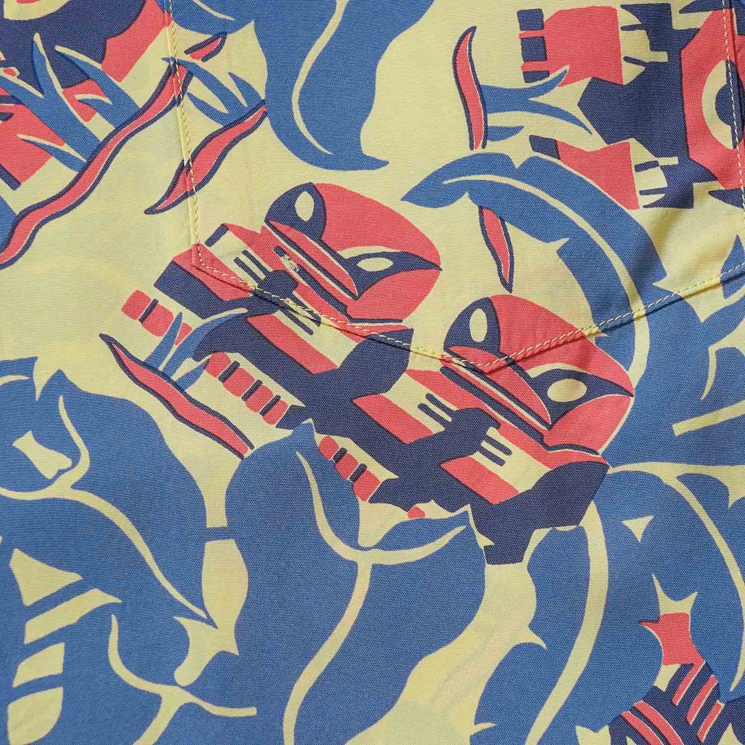 SUN SURF ���󥵡��� Ⱦµ �����ϥ���� RAYON HAWAIIAN SHIRT ��FUN ISLAND�� SS39628