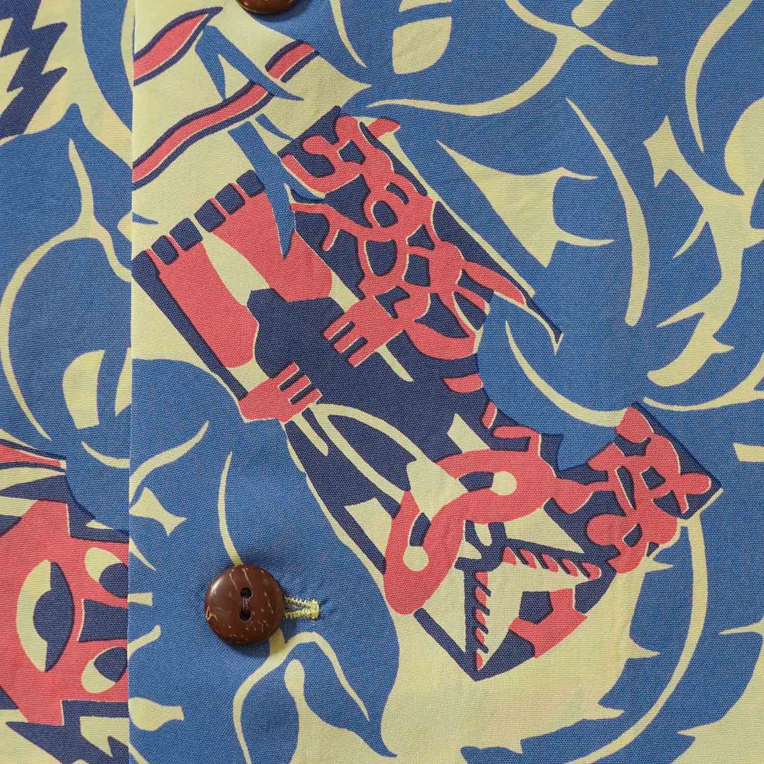 SUN SURF ���󥵡��� Ⱦµ �����ϥ���� RAYON HAWAIIAN SHIRT ��FUN ISLAND�� SS39628
