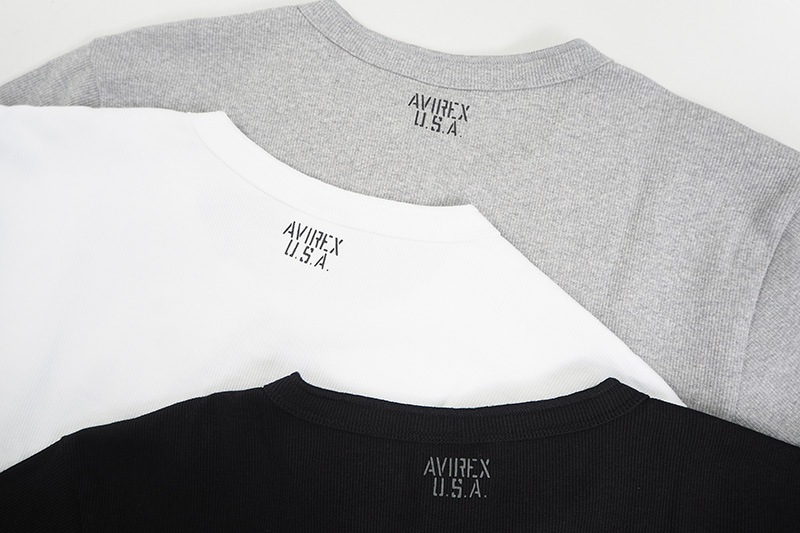 AVIREX ��������å��� Ĺµ T����� "DAILY HENLY NECK LS" AVI6153482