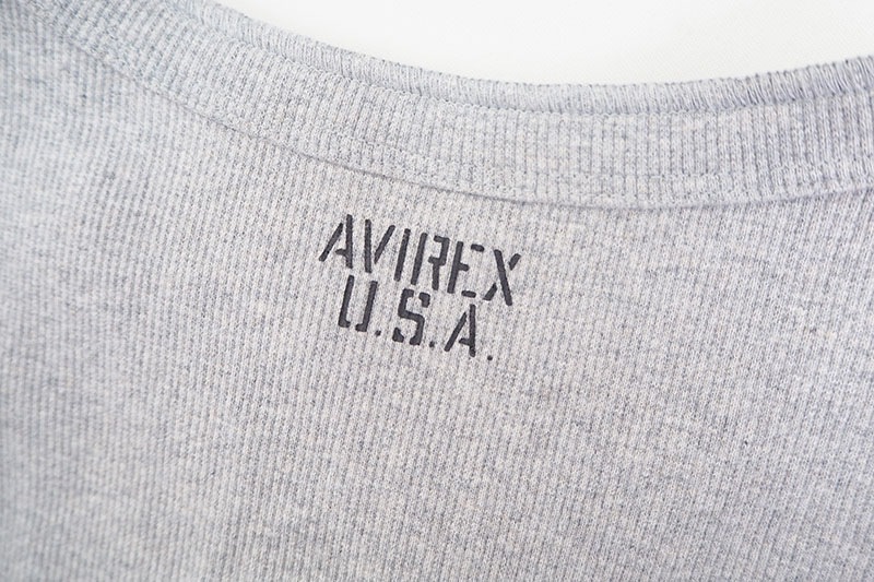 AVIREX ��������å��� Ĺµ T����� "DAILY HENLY NECK LS" AVI6153482