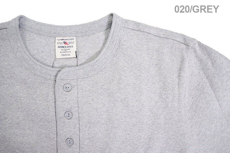 AVIREX ��������å��� Ĺµ T����� "DAILY HENLY NECK LS" AVI6153482