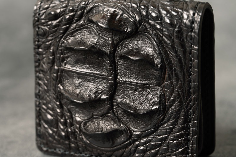 chapllin ����åץ�� �����󥱡��� ��CROCODILE LEATHER BOX COIN PURSE�� CPC-BOX-CRHB-NO