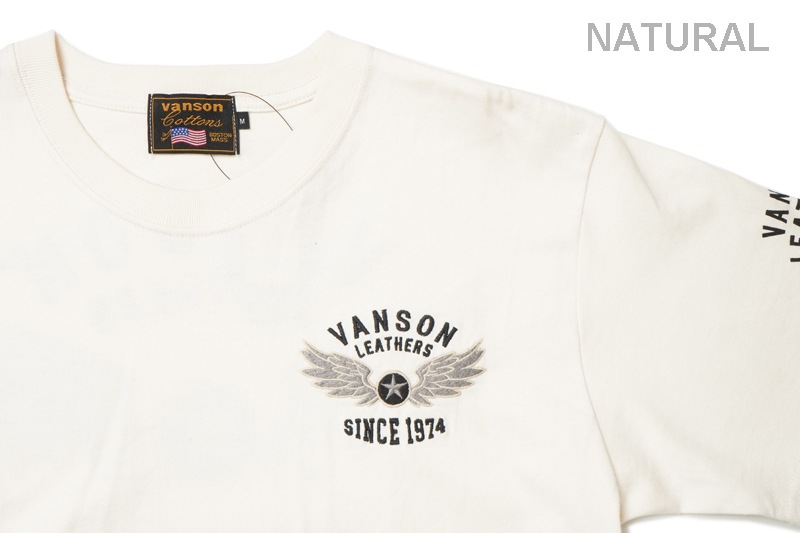 VANSON �Х󥽥� ȾµT����� "ŷ��ȾµTEE"  NVST-2507