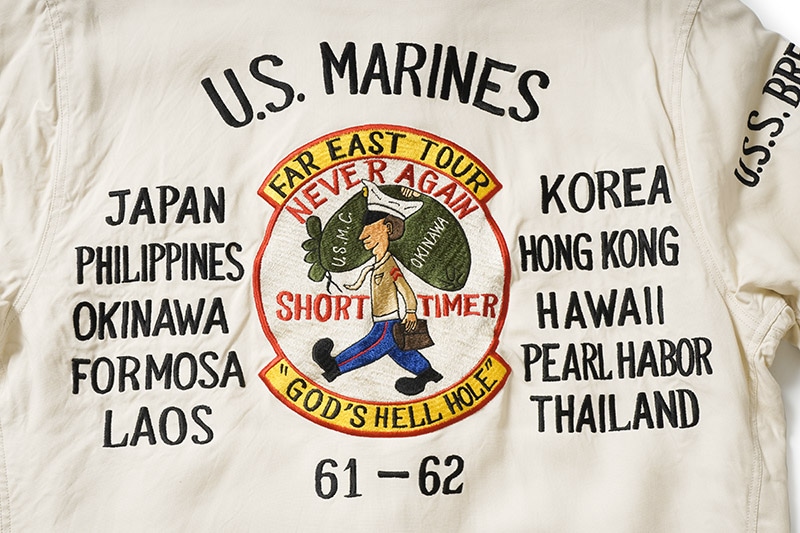 BUZZ RICKSON'S �Х��ꥯ���� ���㥱�å� TOUR JACKET ��U.S. MARINE CORPS 3rd MARINE EXPEDITIONARY BRIGADE�� BR15715