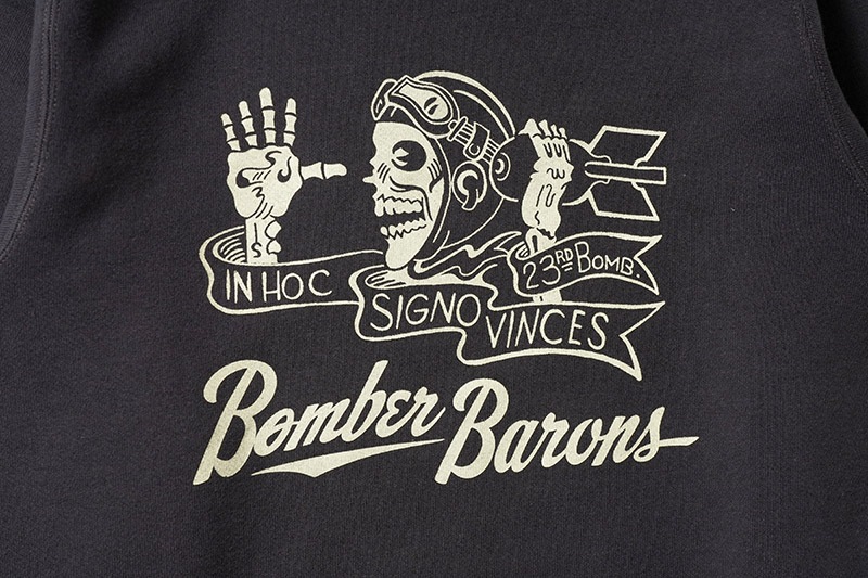 BUZZ RICKSON'S �Х��ꥯ���� �������åȡ��ȥ졼�ʡ� ��FREEDOM SLEEVE SWEAT BOMBER BARONS��  BR69637