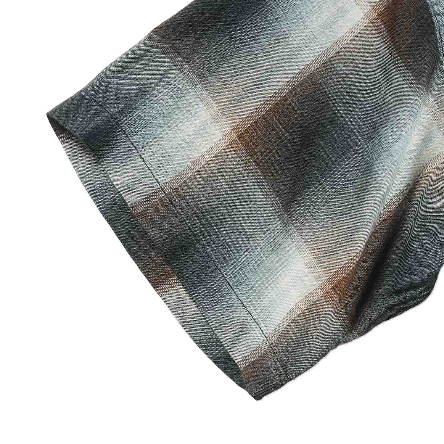 SUGAR CANE ���奬�������� Ⱦµ����� ��RAYON TWILL CHECK WORK SHIRT�� SC39726