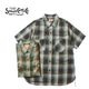 SUGAR CANE ���奬�������� Ⱦµ����� ��RAYON TWILL CHECK WORK SHIRT�� SC39726