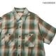 SUGAR CANE ���奬�������� Ⱦµ����� ��RAYON TWILL CHECK WORK SHIRT�� SC39726