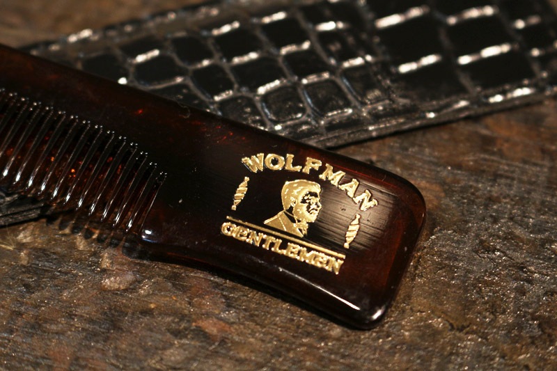 WOLFMAN ����եޥ� ������ "HAND MADE COMB" SHORT WOLFMAN-08-S