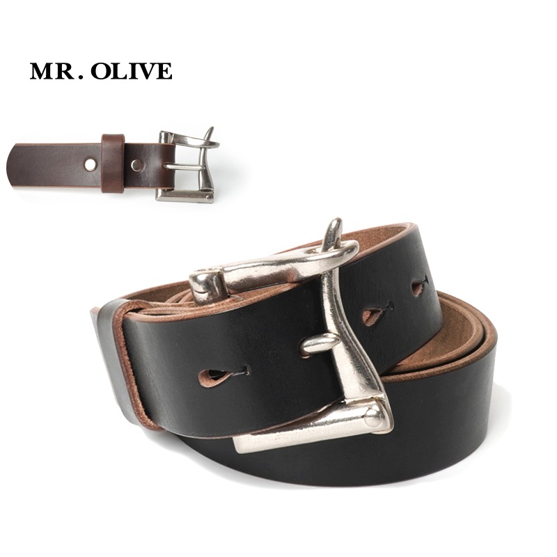 MR.OLIVE �ߥ��������꡼�� �٥�� HORWEEN CHROMEXCEL LEATHER "FIREMAN BELT" ME403H