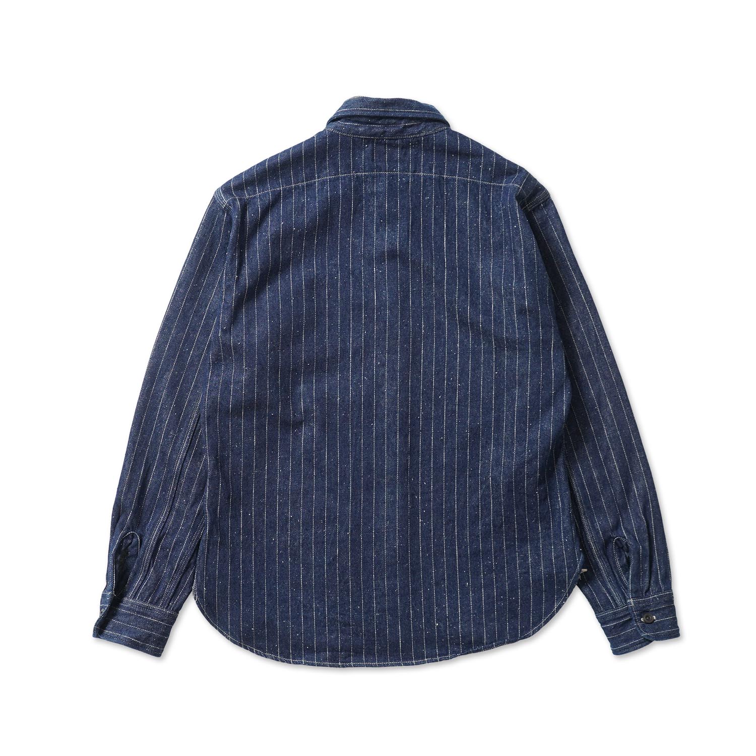 DELUXEWARE �ǥ�å�����������Ĺµ ����ġ���DENIM NEL SHIRT��  7630A