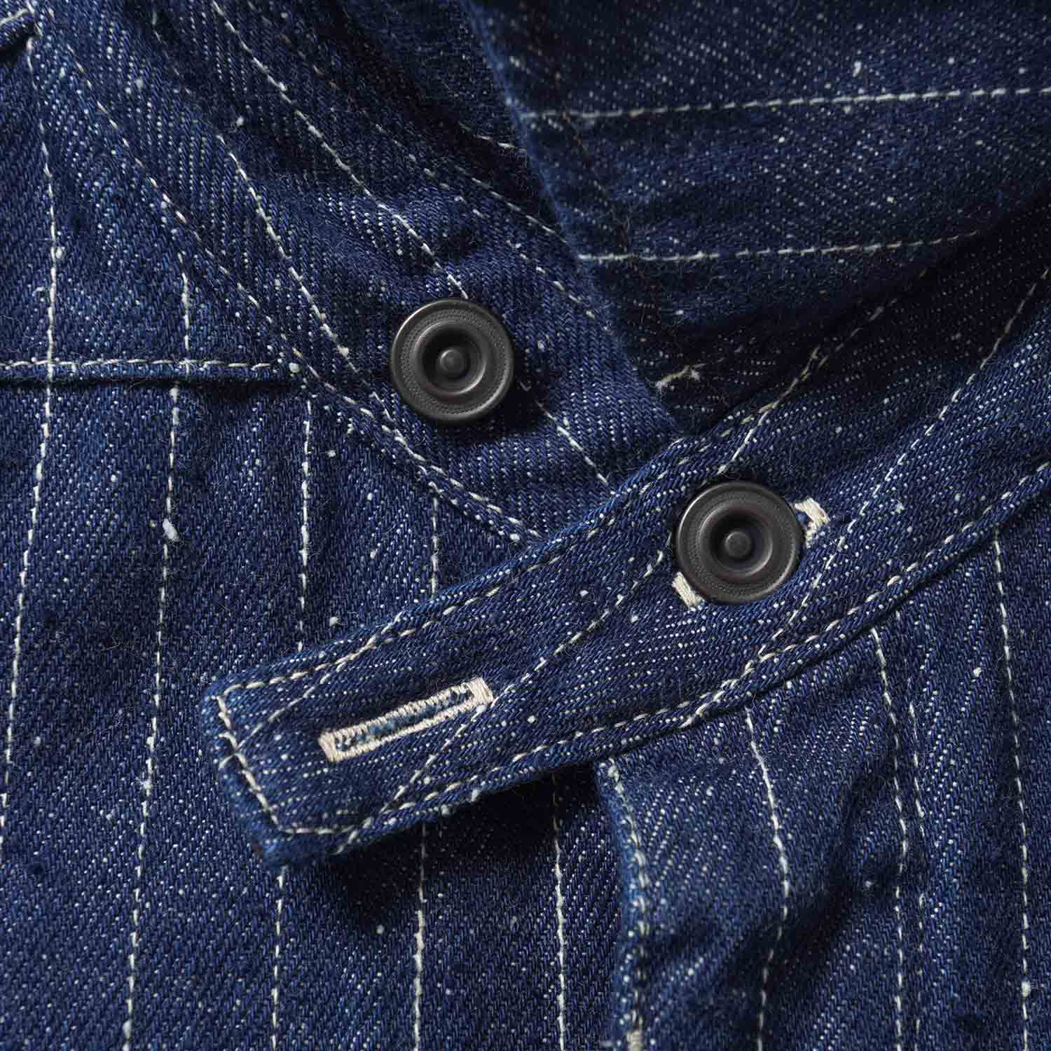 DELUXEWARE �ǥ�å�����������Ĺµ ����ġ���DENIM NEL SHIRT��  7630A