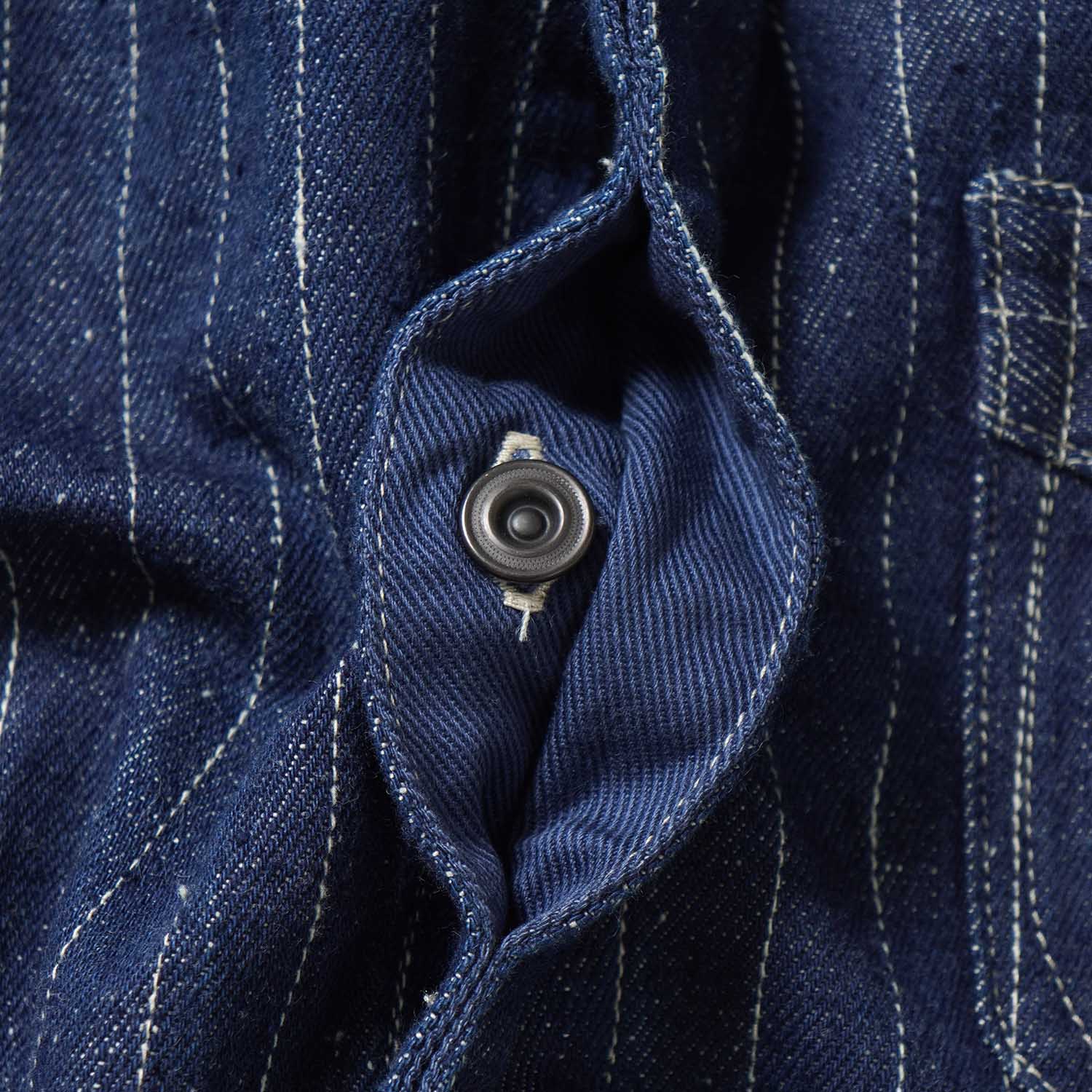 DELUXEWARE �ǥ�å�����������Ĺµ ����ġ���DENIM NEL SHIRT��  7630A