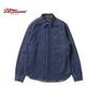 DELUXEWARE �ǥ�å�����������Ĺµ ����ġ���DENIM NEL SHIRT��  7630A
