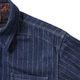 DELUXEWARE �ǥ�å�����������Ĺµ ����ġ���DENIM NEL SHIRT��  7630A