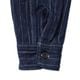 DELUXEWARE �ǥ�å�����������Ĺµ ����ġ���DENIM NEL SHIRT��  7630A