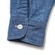 WAREHOUSE �������ϥ��� Ĺµ ����� Lot 3064  ��VENTILATION TRIPLE STITCH CHAMBRAY SHIRTS��  3064(25AW)