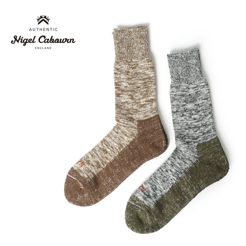 Nigel Cabourn ʥ륱ܥ   TWO TONE SOCKS  80510069001