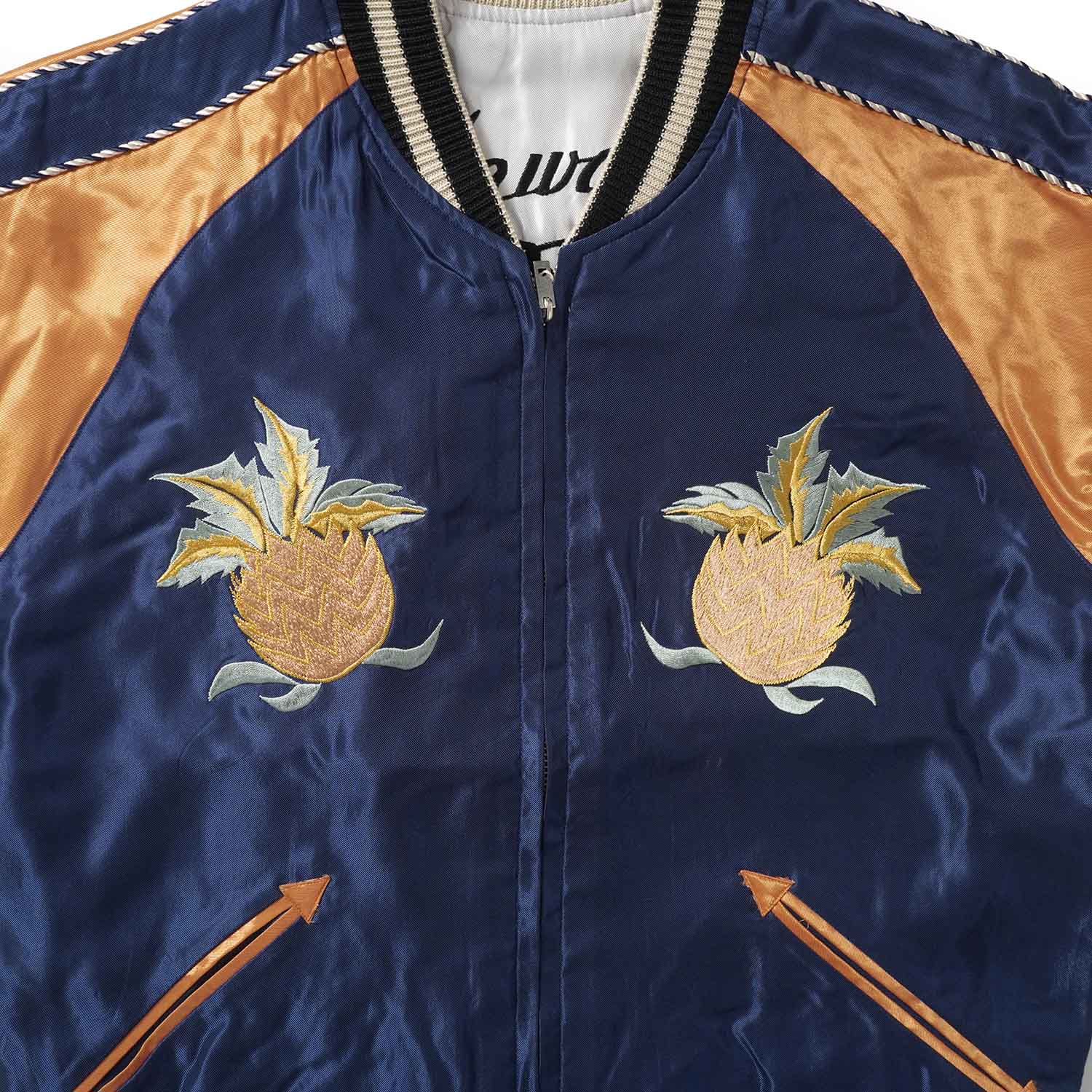 TAILOR TOYO �ơ��顼���Ρ����������Late 1950s Style Acetate Souvenir Jacket  ��HAWAII MAP�� �� ��DRAGON & TIGER��  TT15877-128