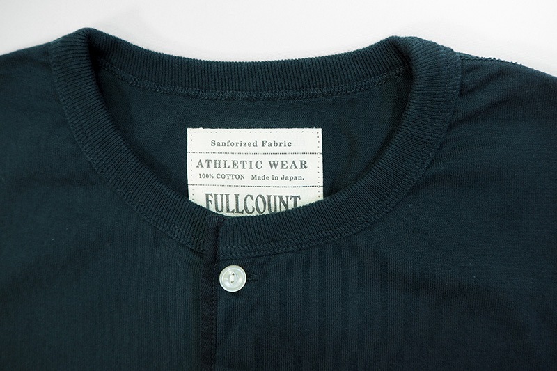 FULLCOUNT �ե륫����� Ĺµ T����� "Flat Seam Heavy Weight Henley Long T Shirt"��5222LH-21