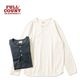 FULLCOUNT �ե륫����� Ĺµ T����� "Flat Seam Heavy Weight Henley Long T Shirt"��5222LH-21