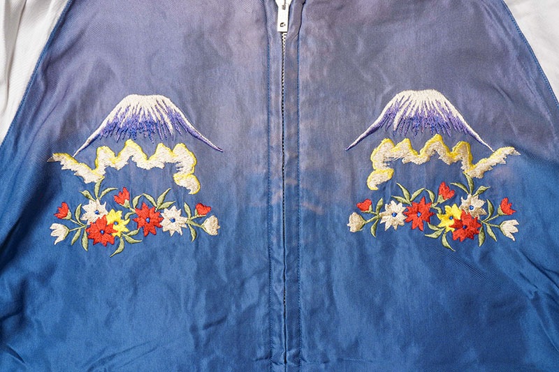 TAILOR TOYO ơ顼  arly 1950s Style Acetate Souvenir Jacket EAGLE & DRAGON  GREEN DRAGON (AGING MODEL) TT15545-119