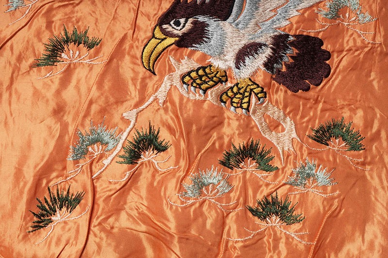 TAILOR TOYO �ơ��顼���Ρ����������Early 1950s Style Acetate Souvenir Jacket   ��WHITE DRAGON�� �� ��EAGLE��  TT15682-119