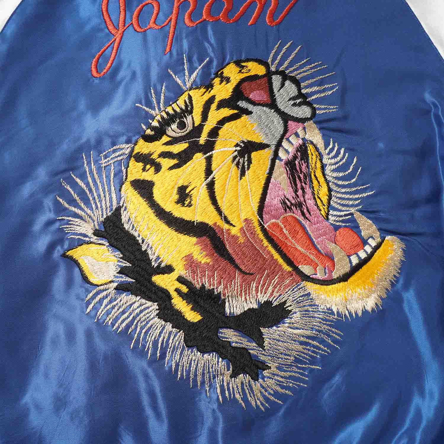 TAILOR TOYO �ơ��顼���Ρ����������Mid 1950s Style Acetate Souvenir Jacket ��TIGER HEAD�� �� ��JAPAN MAP��  TT15877-125